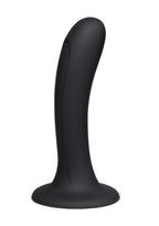 Lux Fetish Strap-on & Dildo 6in Set - Black/Pink