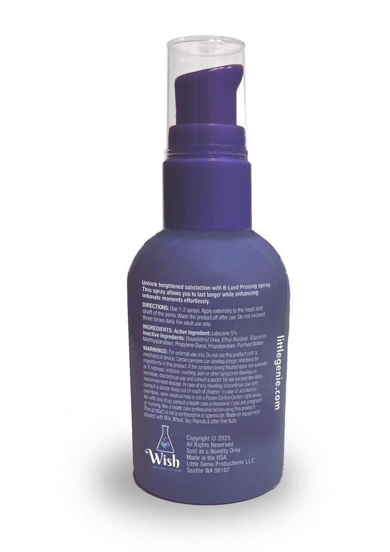 B-Luvd Prolong Spray 2oz