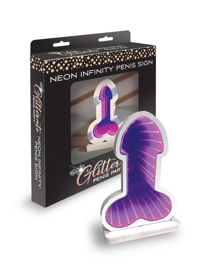 Glitterati Infinity Penis LED Light