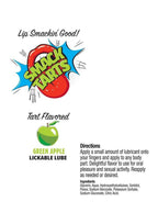 Smack Tarts Lickable Lube 2oz - Sour Green Apple