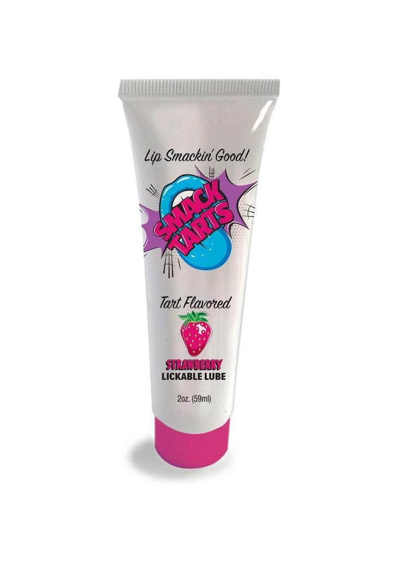 Smack Tarts Lickable Lube 2oz - Sour Strawberry