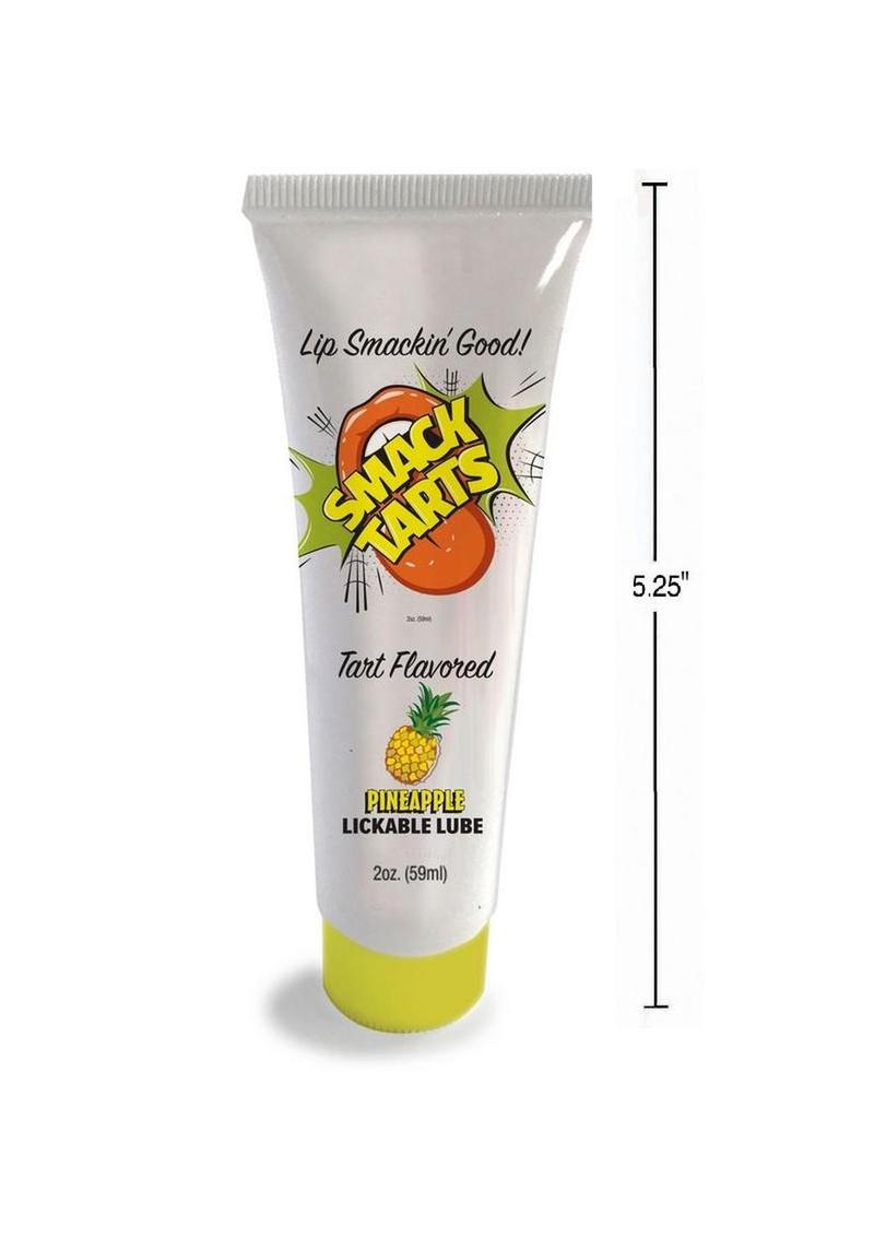 Smack Tarts Lickable Lube 2oz - Sour Pineapple