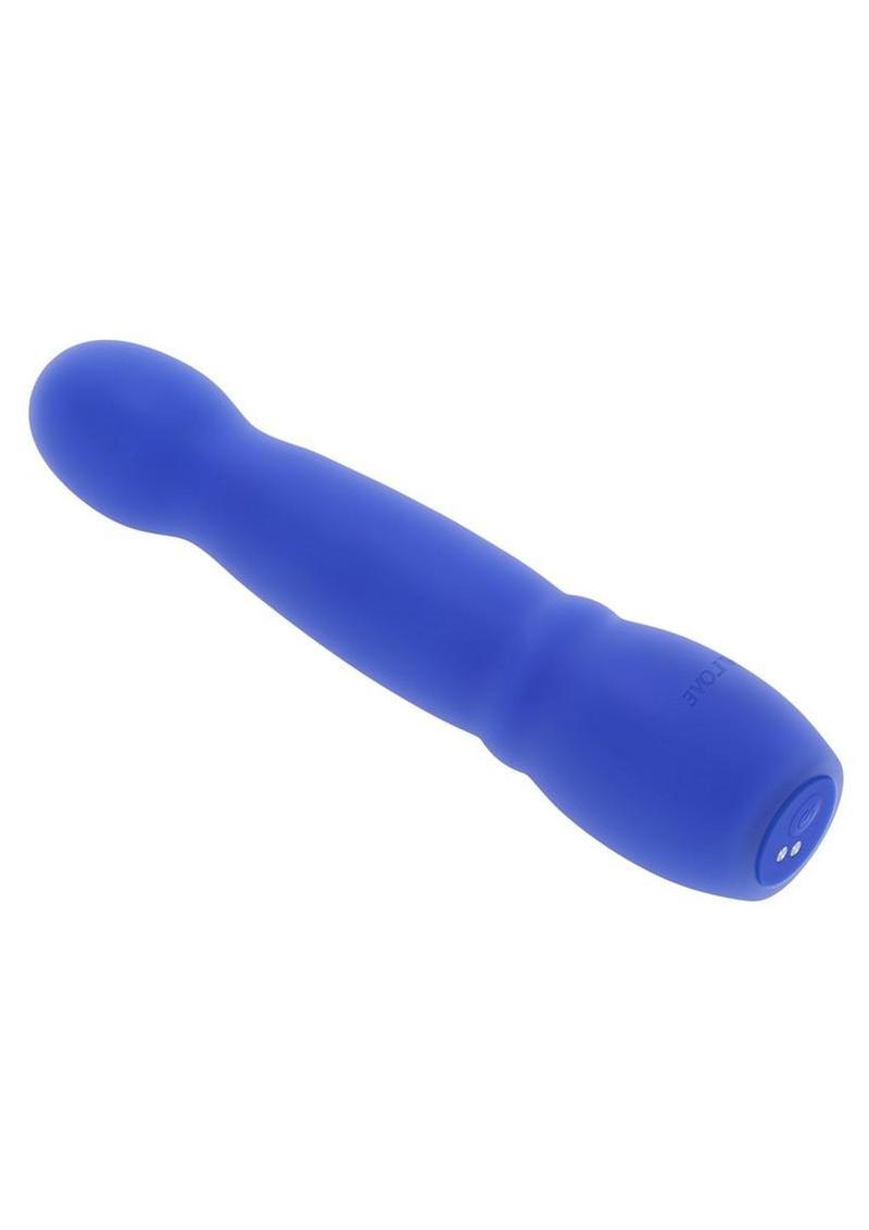 Disco Diva Rechargeable Silicone Vibrator - Blue