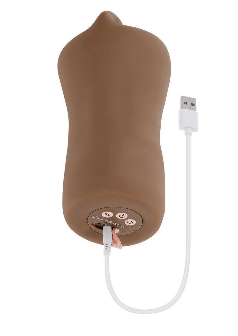 Zero Tolerance Channel Heart Movie Download with Realistic Kiss & Tell Mouth Stroker - Chocolate