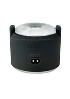 Kiiroo Powershot Interactive Dual Motor Rechargeable Silicone Male Vibrating Masturbator - Black/Clear
