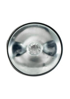 Kiiroo Powershot Interactive Dual Motor Rechargeable Silicone Male Vibrating Masturbator - Black/Clear