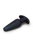 B-Vibe Hefty Weighted Silicone Anal Plug - Black