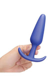B-Vibe Butties Beginner Booty Bundle Silicone Anal Plug Set (3 Piece) - Blue