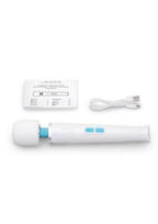 Le Wand Classique Petite Wand Silicone Rechargeable Massager - White