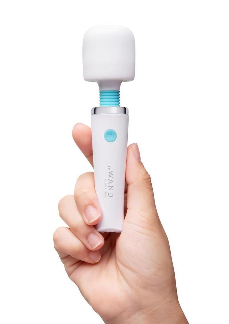 Le Wand Classique Silicone Mini Wand - White