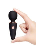 Le Wand Mini Vibe Silicone Micro Wand - Black
