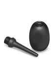 B-Vibe Flexible Silicone Anal Douche - Black