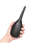 B-Vibe Flexible Silicone Anal Douche - Black