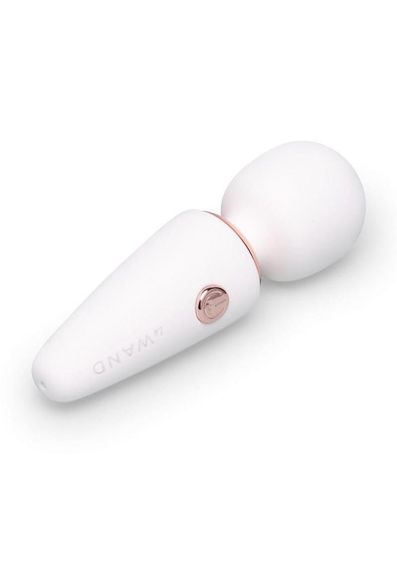 Le Wand Mini Vibe Silicone Micro Wand - White