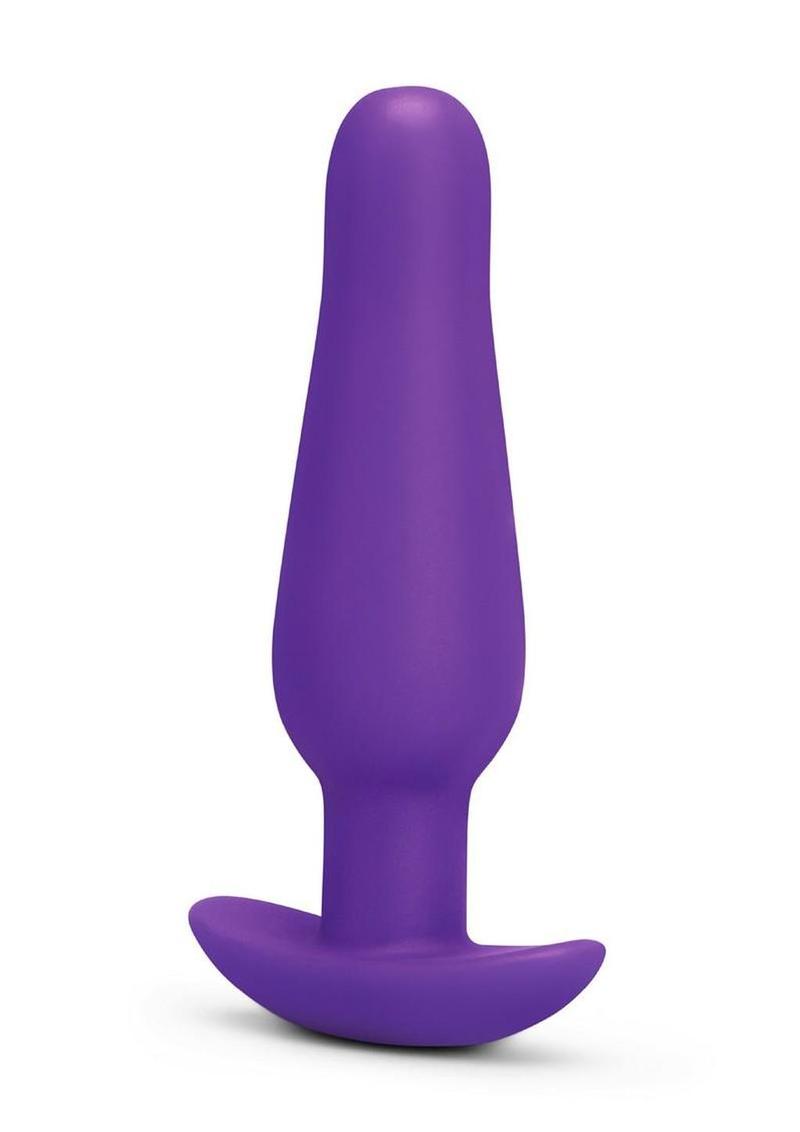 B-Vibe Rookie Beginners Starter Silicone Anal Plug - Purple