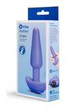 B-Vibe Shake Slimline Vibrating Silicone Anal Plug - Blue