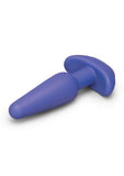 B-Vibe Shake Slimline Vibrating Silicone Anal Plug - Blue