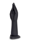 B-Vibe Vibrating Silicone Fisting Dildo - Chocolate