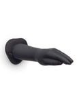B-Vibe Vibrating Silicone Fisting Dildo - Chocolate