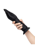 B-Vibe Vibrating Silicone Fisting Dildo - Chocolate