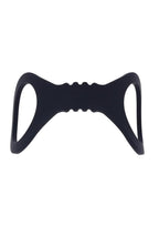 Sex & Mischief Shadow Silicone Cuffs - Small - Black