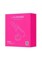 Lovense Spinel Massage Gun Dildo Thrusting Attachment & Heating Component - White/Pink