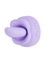 M'Lady Rotating Tongue Silicone Rechargeable Clitoral Stimulator - Lilac