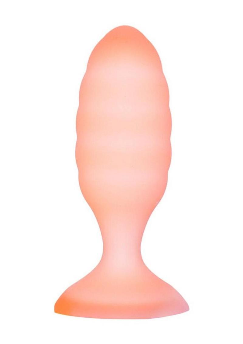 Softies Silicone Anal Plug 4in - Orange