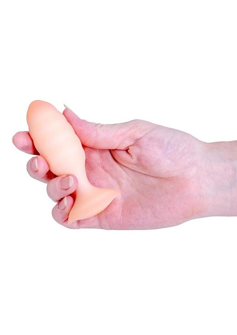 Softies Silicone Anal Plug 4in - Orange