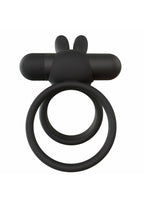 Screaming O Ohare XL Rechargeable Silicone Vibrating Cock Ring - Black