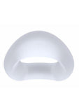 SwingO Curve Silicone Cock Ring - Clear