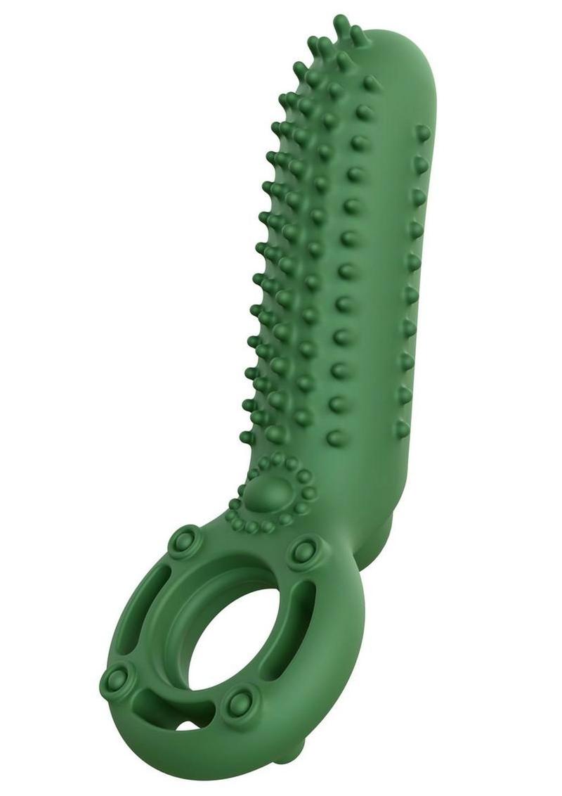 Screaming O OYeah Rechargeable Silicone Cock Ring - Green