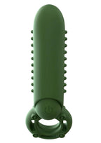 Screaming O OYeah Rechargeable Silicone Cock Ring - Green