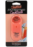 GoodHead Juicy Head Cocktails Dry Mouth Spray To-Go .30oz - Peach Bellini