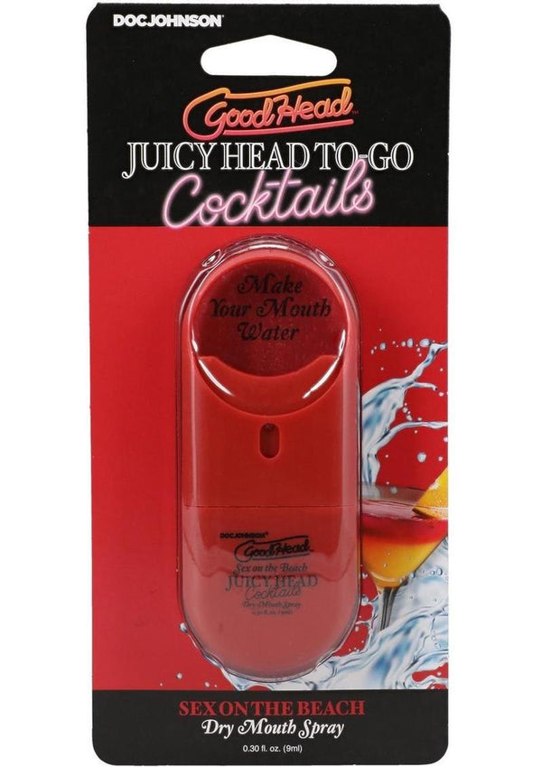 GoodHead Juicy Head Cocktails Dry Mouth Spray To-Go .30oz - Sex on the Beach