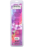Crystal Jellies Jr. Double Dildo 12in - Teal
