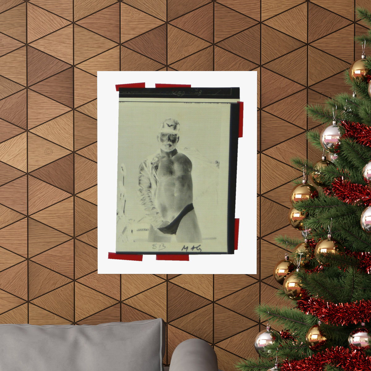 90S VINTAGE GAY PORN TRANSPARENCY Matte Vertical Poster #15