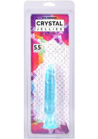 Crystal Jellies Anal Starter Dildo 5.5in - Teal