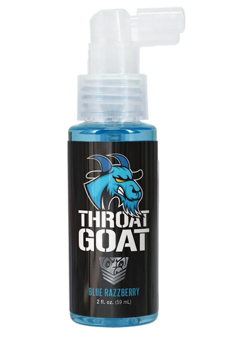 Fort Troff Throat Goat Oral Numbing Spray 2oz - Blue Razzberry