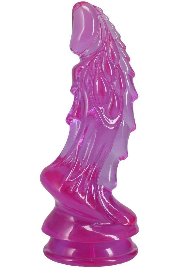 Crystal Jellies Mythical Invader Dildo - Purple