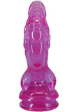 Crystal Jellies Mythical Invader Dildo - Purple