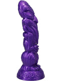 Polynesian Pleasure Idols Silicone Uhane Ino Spirit Idol Dildo - Purple