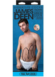 Doc Johnson Signature Cocks Ultraskyn James Deen Dildo with Removable Suction Cup 8in - Vanilla