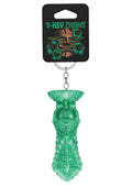 Polynesian Ti-Key Chains Mala Ma'Ona Earth Idol - Green