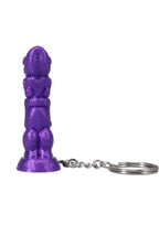 Polynesian Ti-Key Chains 'Uhane 'Ino Spirit Idol - Purple