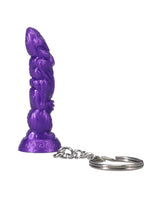 Polynesian Ti-Key Chains 'Uhane 'Ino Spirit Idol - Purple