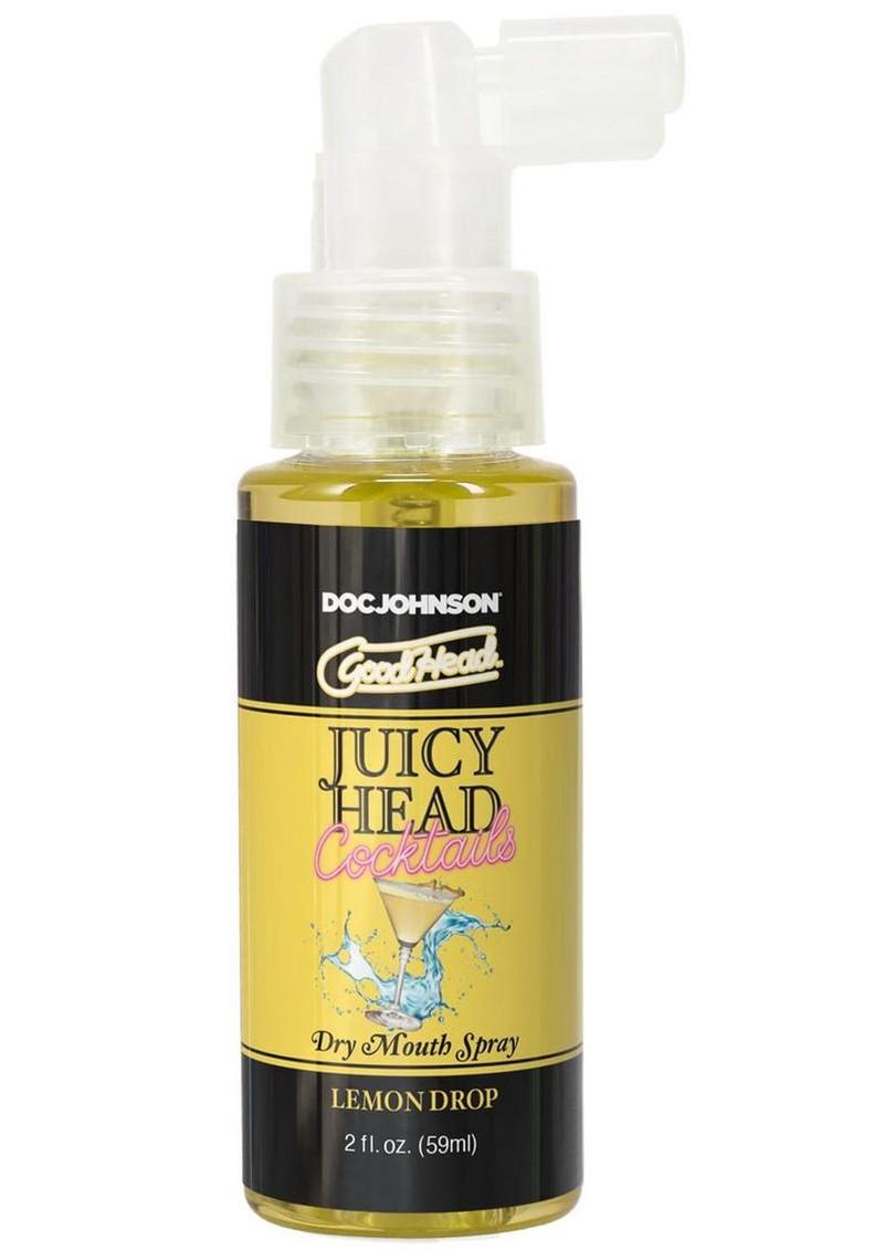 GoodHead Juicy Head Cocktails Dry Mouth Spray Boxed 2oz - Lemon Drop