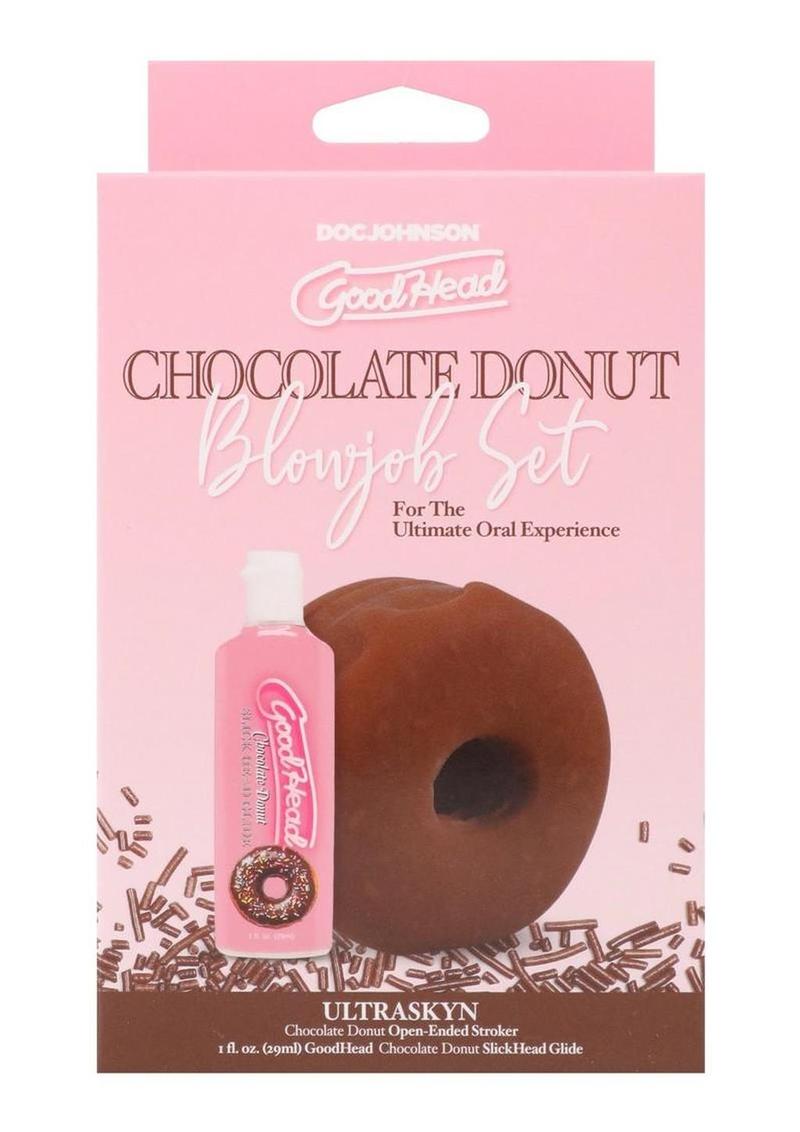 GoodHead Blowjob Set - Chocolate Donut