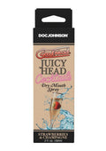 GoodHead Juicy Head Cocktails Dry Mouth Spray Boxed 2oz - Strawberries & Champagne