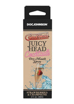 GoodHead Juicy Head Cocktails Dry Mouth Spray Boxed 2oz - Strawberries & Champagne
